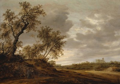 エマオへの道、1643 作： Salomon van Ruisdael or Ruysdael